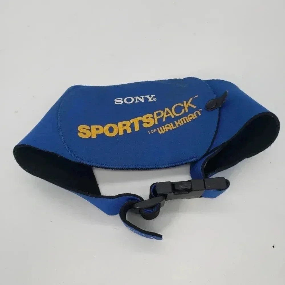 Vintage Sony SportsPack for Walkman Fanny Pack Waist Bag Sport.